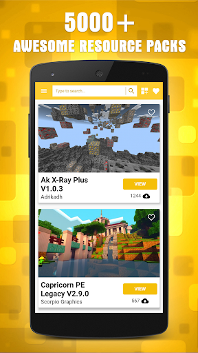 Resources Pack for Minecraft ekran görüntüsü