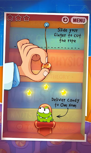 Cut the Rope: Experiments ekran görüntüsü