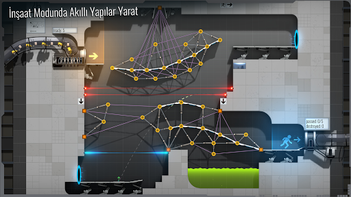 Bridge Constructor Portal ekran görüntüsü