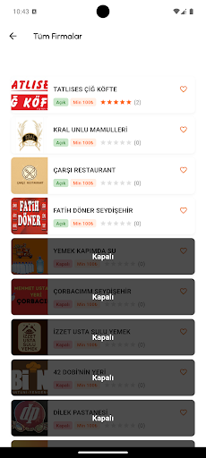 Yemek Kapımda ekran görüntüsü
