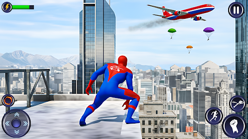 Spider Hero Fight Rescue City ekran görüntüsü