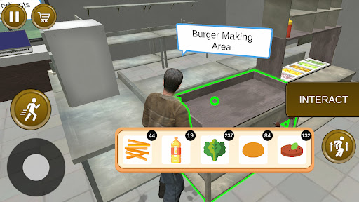 Fast Food Restaurant Games ekran görüntüsü