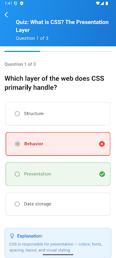 Learn CSS ekran görüntüsü