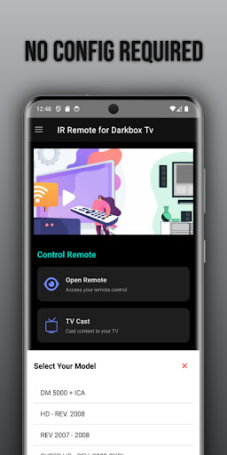 Remote for Darkbox tv ekran görüntüsü