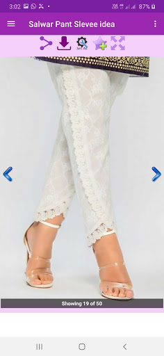 Salwar Pant Sleeve idea ekran görüntüsü