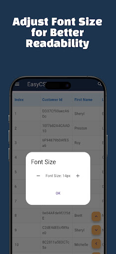 Easy CSV Viewer - Reader ekran görüntüsü