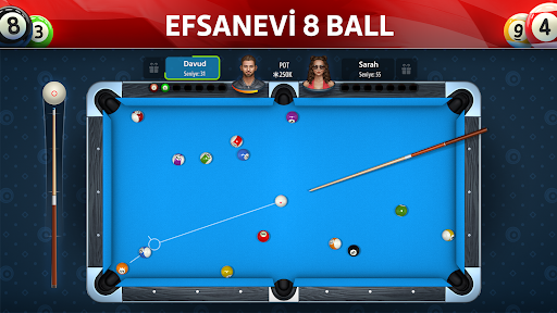 Pokerist'ten 8 Ball ekran görüntüsü