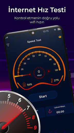 Internet hız testi - SpeedTest ekran görüntüsü