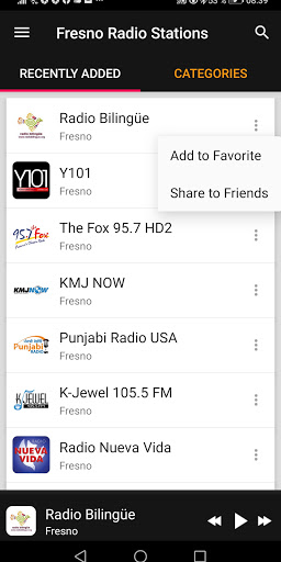 Fresno Radio Stations, USA ekran görüntüsü