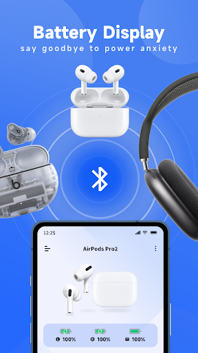 PodsLink - AirPods bataryası ekran görüntüsü