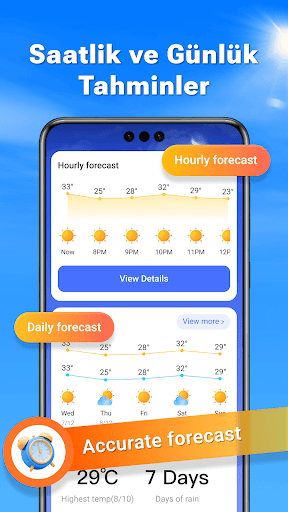 WeatherSight - Tahmin etmek ekran görüntüsü