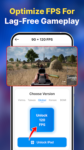 GFXHyperUP FPS Mode ekran görüntüsü