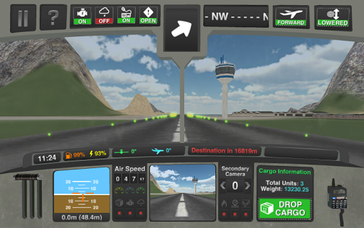 Airplane Flight Pilot 3D ekran görüntüsü
