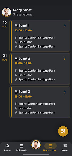 Sports Center Garitage Park ekran görüntüsü