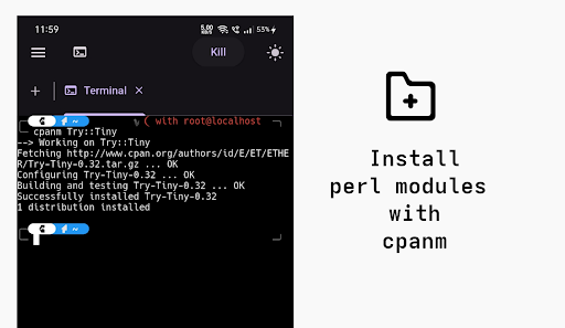 Offline Perl IDE - PerlDeck ekran görüntüsü