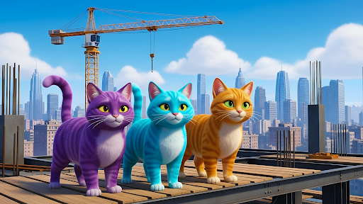 Bad Cat Simulator Cat Game 3D ekran görüntüsü