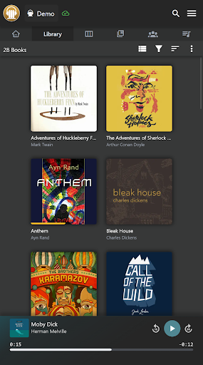 Audiobookshelf ekran görüntüsü