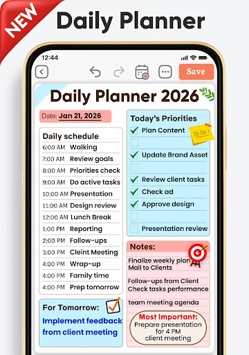 Daily Planner, Journal, Diary ekran görüntüsü