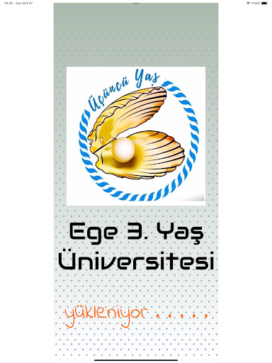 Ege 3. Yas Üniversitesi ekran görüntüsü