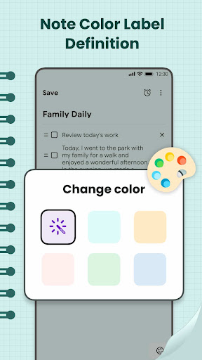 Notes, Notepad & Memo Calendar ekran görüntüsü