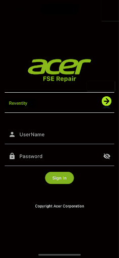Acer FSE ekran görüntüsü