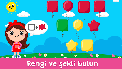 Eğitici Oyun: Şekiller Renkler ekran görüntüsü