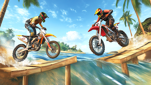 Stunt Motorcycle Racing Game ekran görüntüsü