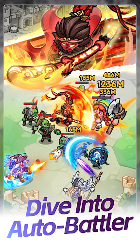 Color x Warriors: Merge War ekran görüntüsü