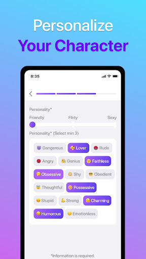 Chatty: AI Roleplay Characters ekran görüntüsü