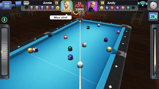 3D Bilardo ekran görüntüsü
