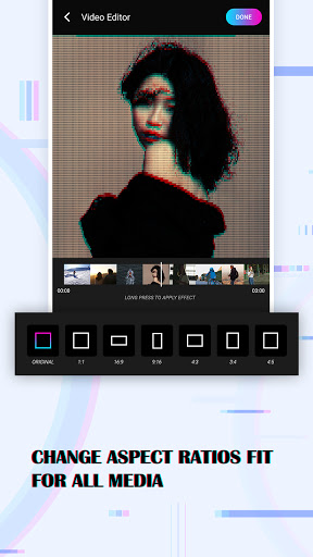Glitch-Mix: Glitch Photo Video ekran görüntüsü