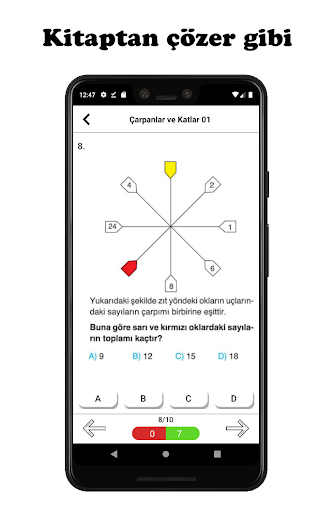 LGS Matematik ekran görüntüsü