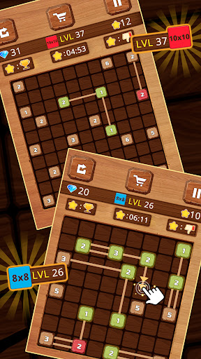 NEXUS : wooden logic puzzle ekran görüntüsü