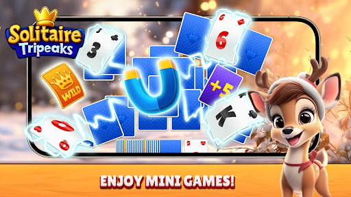 Christmas Solitaire TriPeaks ekran görüntüsü