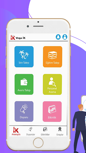 Vega İK ekran görüntüsü