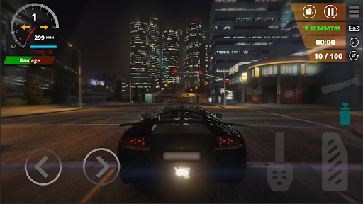 Night Car Driving ekran görüntüsü