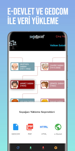 Soyağacım ekran görüntüsü