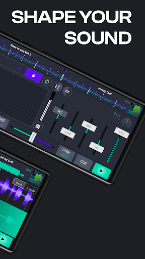 Cross DJ Pro - Mix & Remix ekran görüntüsü
