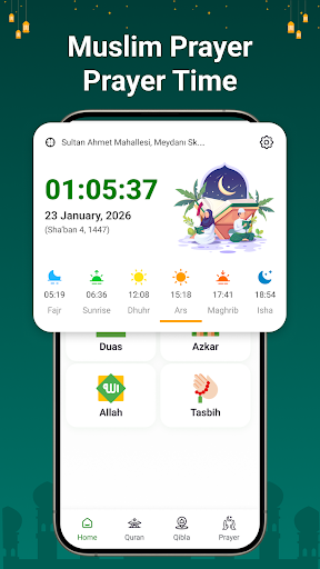 Muslim Quran & Prayer Times ekran görüntüsü