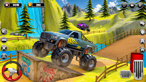 Monster Truck Racing Games ekran görüntüsü