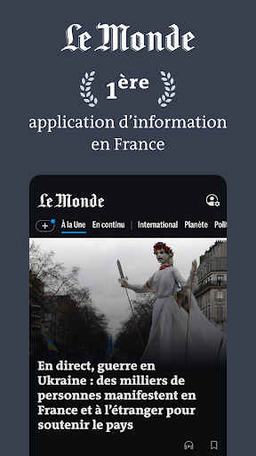 Le Monde, Actualités en direct ekran görüntüsü