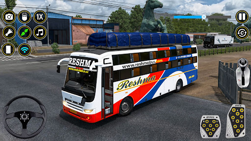 Offroad Bus Game: Bus Sim 3D ekran görüntüsü