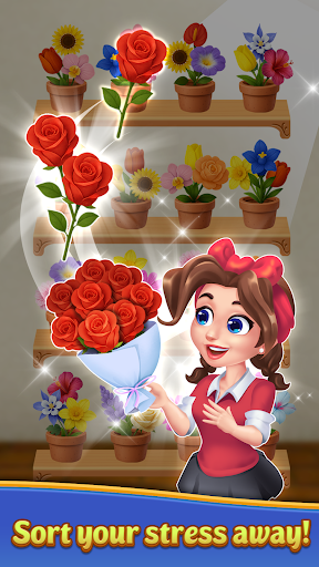 Flower Merge - Triple Puzzle ekran görüntüsü