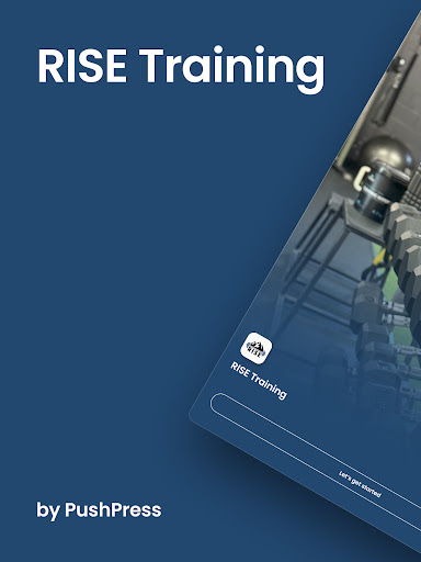 RISE Training ekran görüntüsü