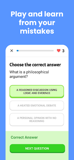 Learn Philosophy & Games ekran görüntüsü