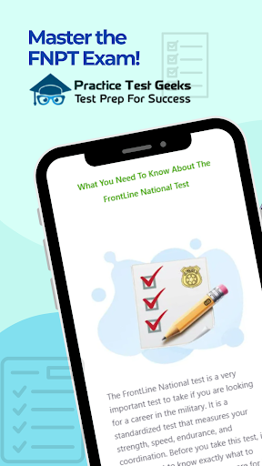 Frontline National Test ekran görüntüsü