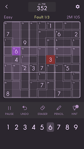 Killer Sudoku - Websudoku ekran görüntüsü