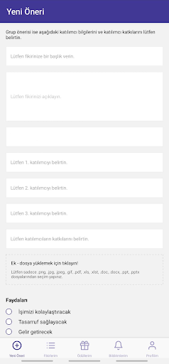 Yıldızlı Fikirler ekran görüntüsü