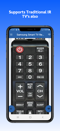 Universal Remote Samsung TV ekran görüntüsü