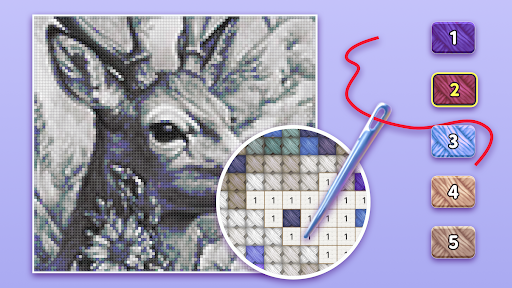 Kanaviçe işi: Cross Stitch ekran görüntüsü